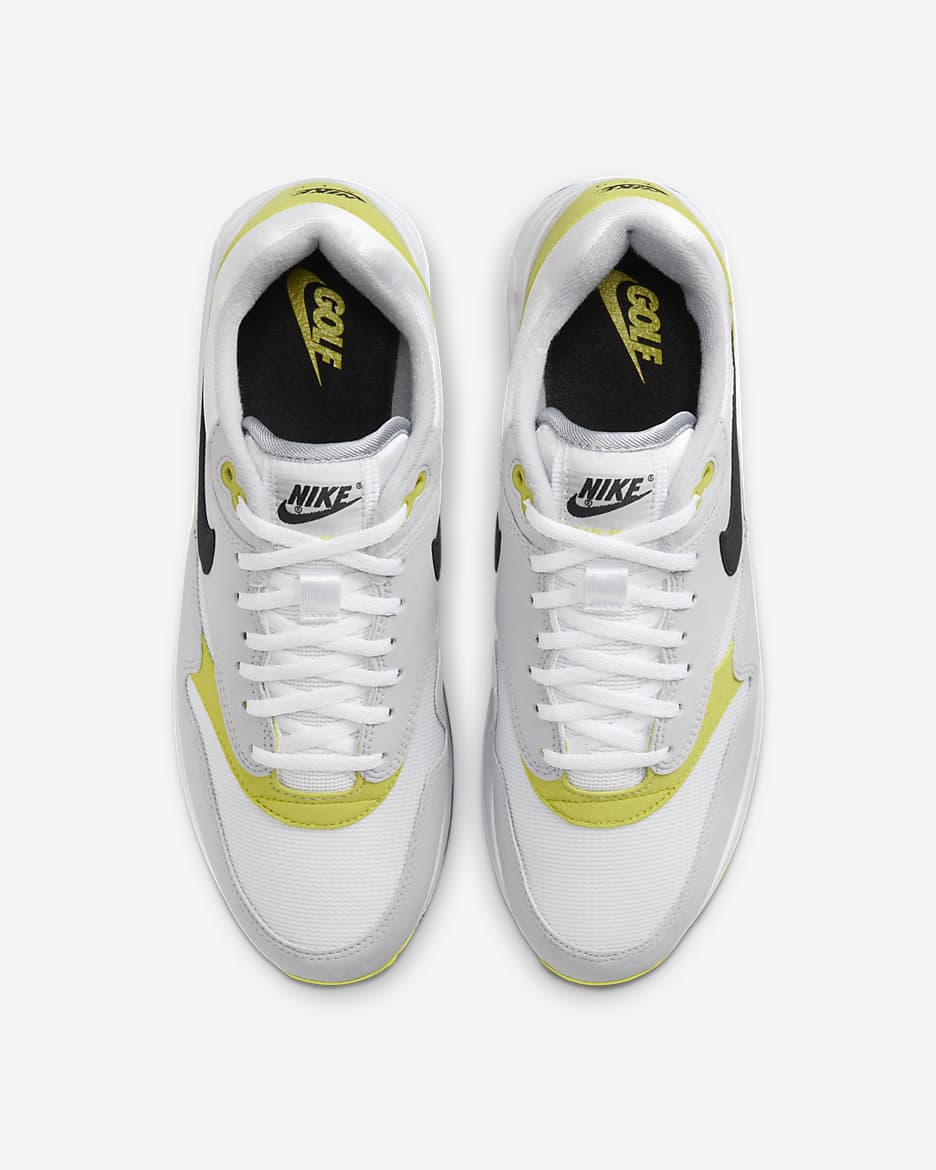 Grey and yellow nike air max best sale